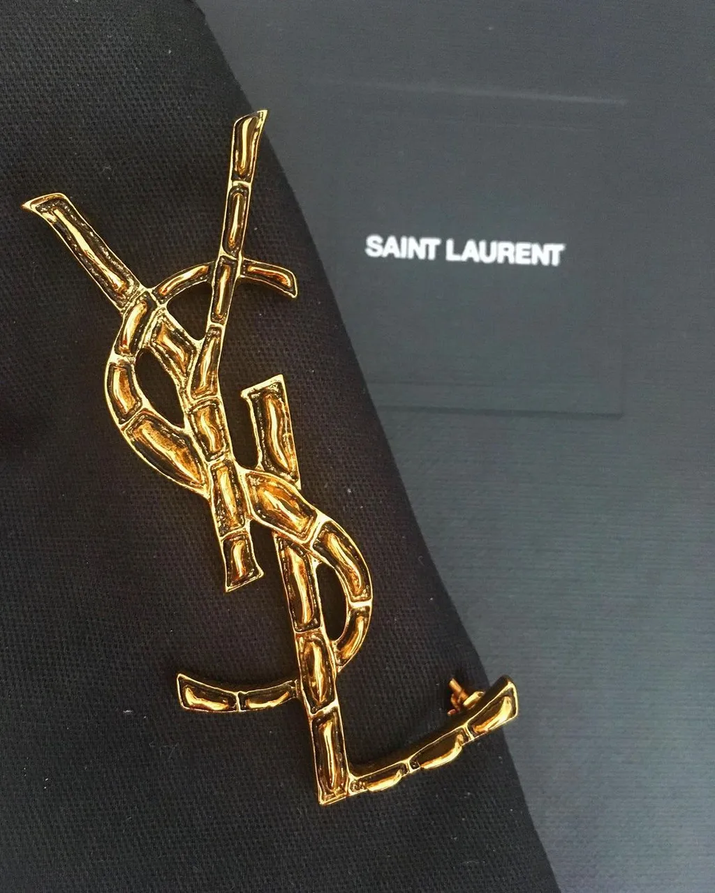 Saint Laurent Opyum Brooch