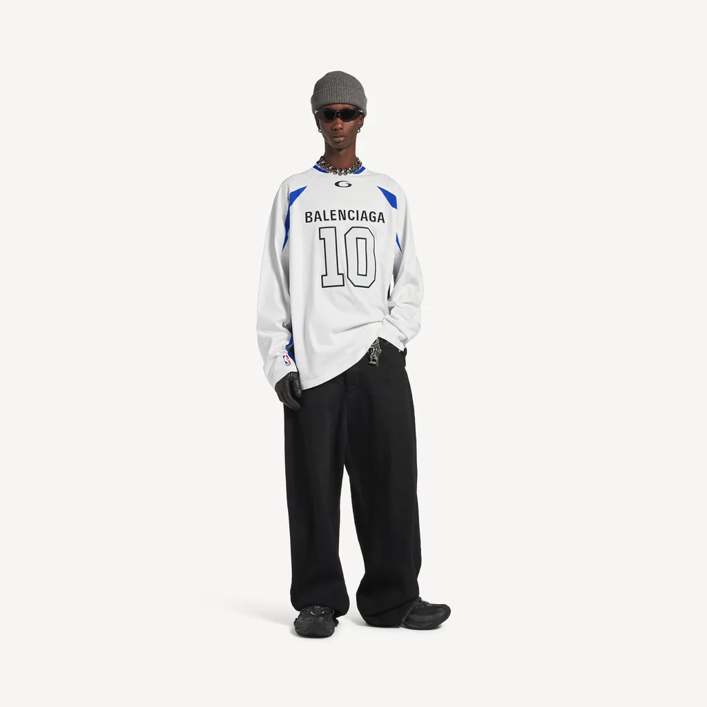 | Nba Collaboration Oversized Long Sleeve T-Shirt