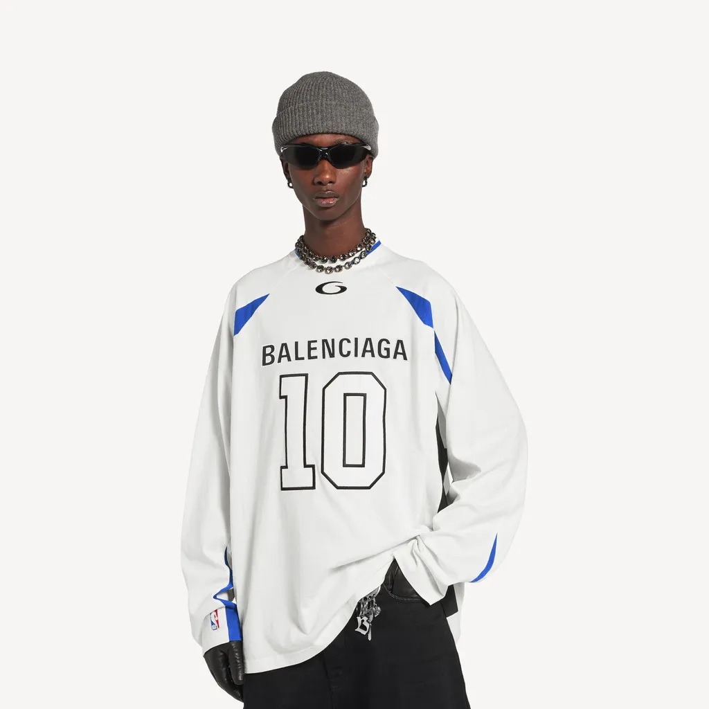 | Nba Collaboration Oversized Long Sleeve T-Shirt