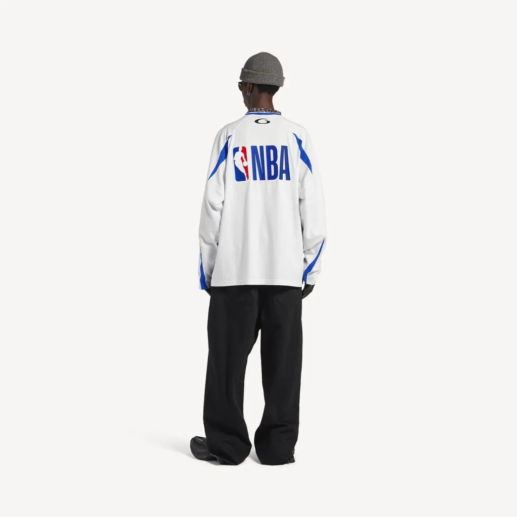 | Nba Collaboration Oversized Long Sleeve T-Shirt