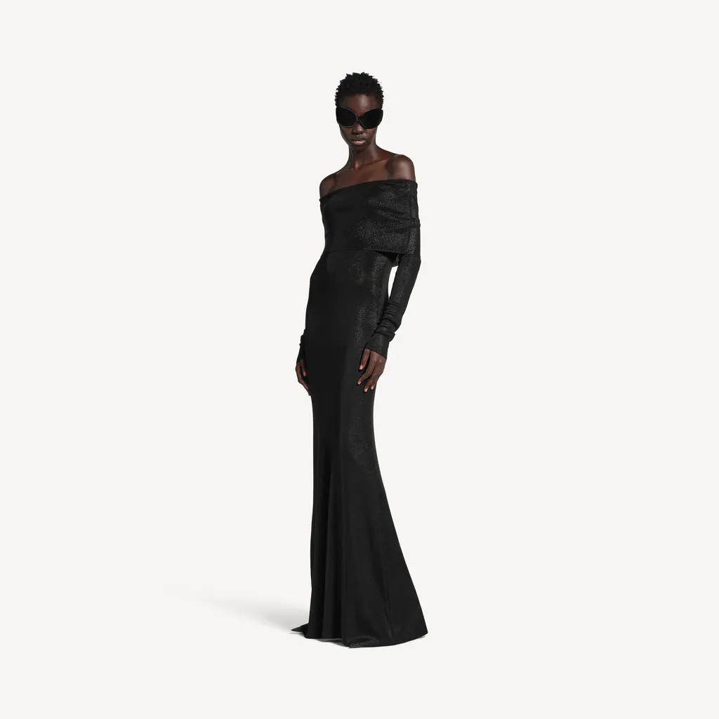 Off-Shoulder Maxi Dress