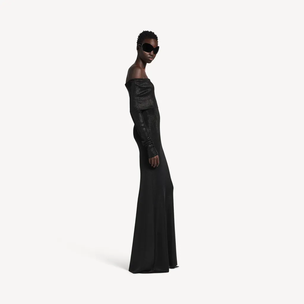 Off-Shoulder Maxi Dress
