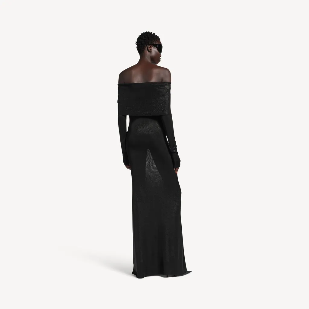 Off-Shoulder Maxi Dress