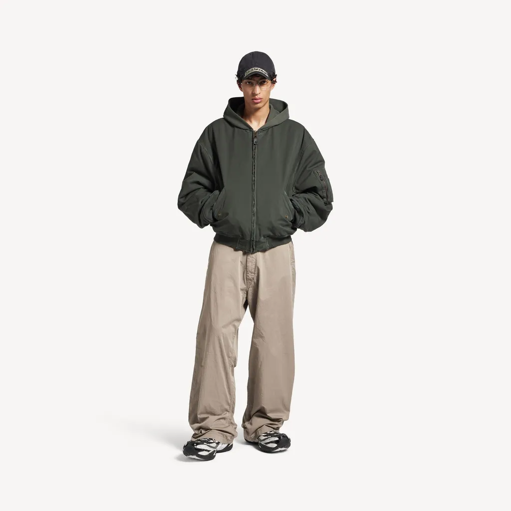 Hooded Standard Bomber Jacket