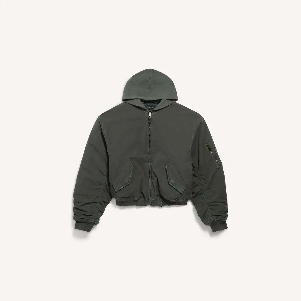 Hooded Standard Bomber Jacket