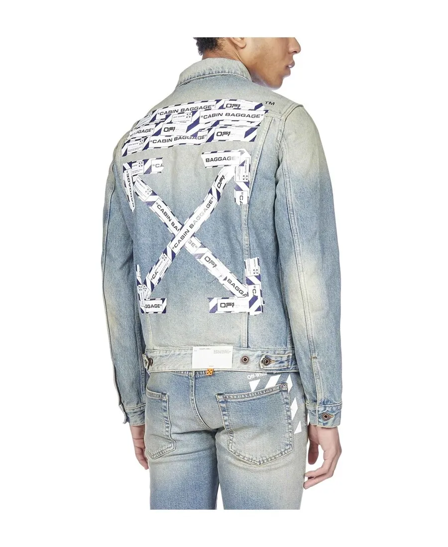 Airport Tape Denim Jacket