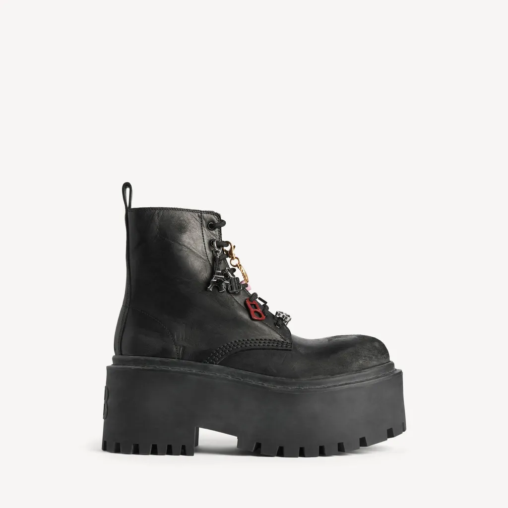 Strike Platform Bootie With Charms