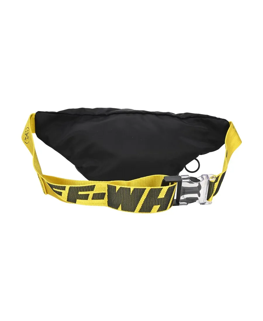 Patch Detail Nylon Belt Bag