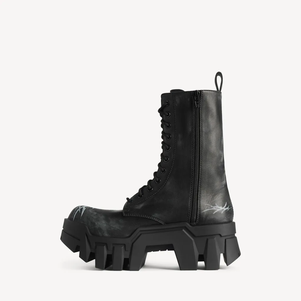Bulldozer Lace-Up Bootie