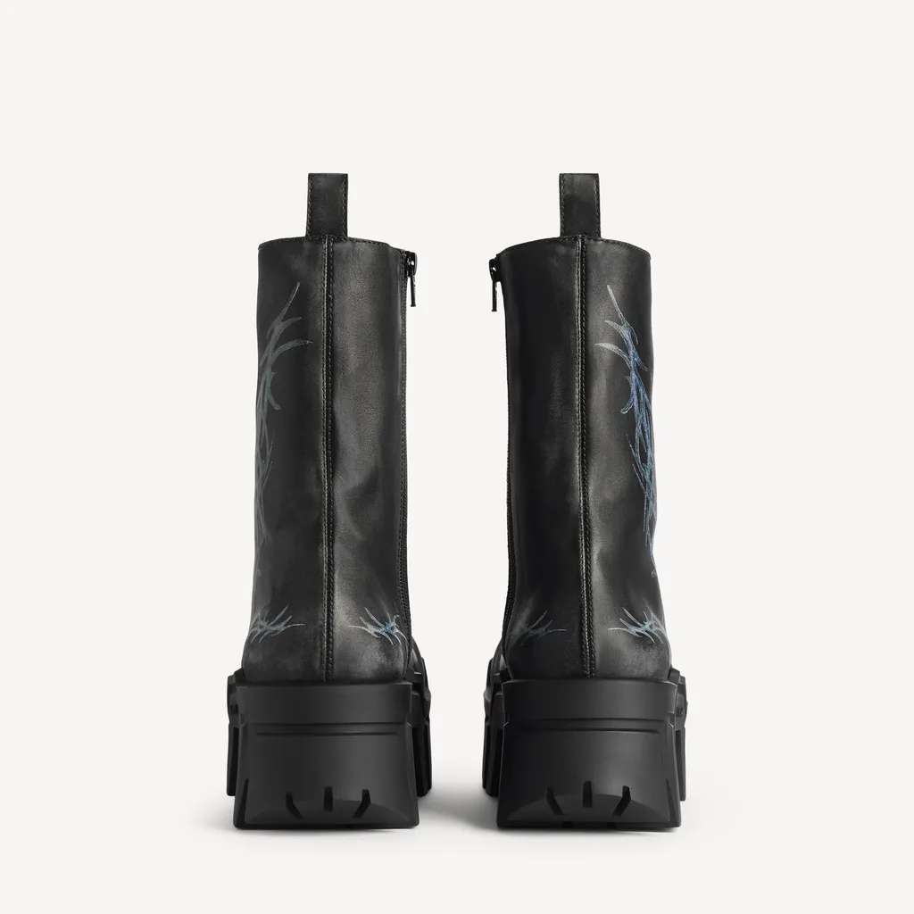 Bulldozer Lace-Up Bootie