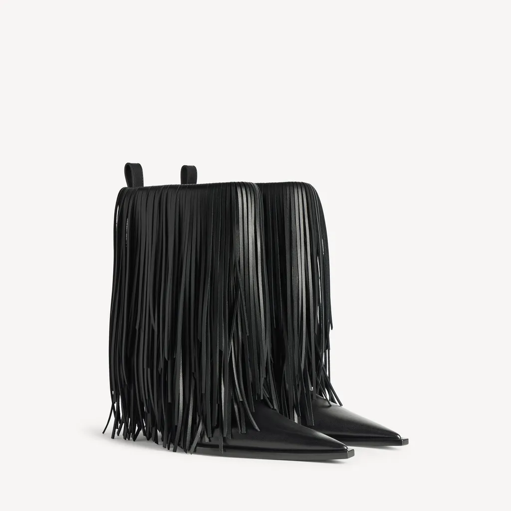 Avenue Fringe Bootie