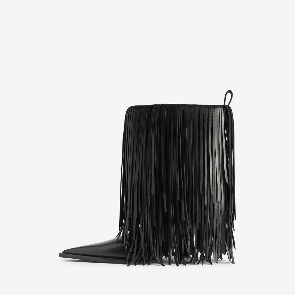 Avenue Fringe Bootie