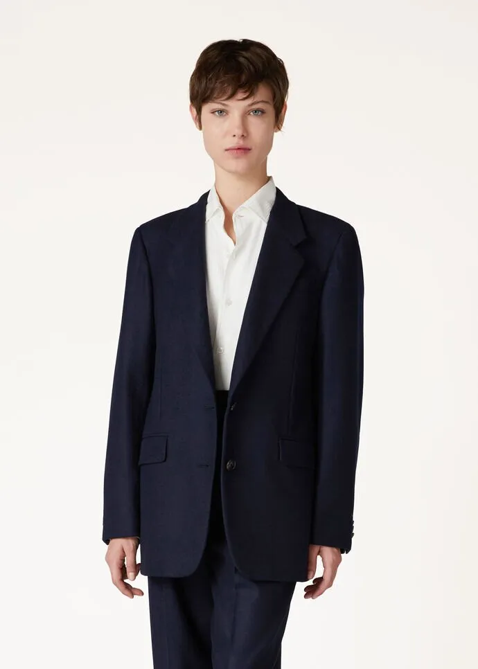Loro Piana Single-Breasted Tailored Blazer