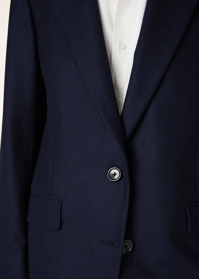 Loro Piana Single-Breasted Tailored Blazer