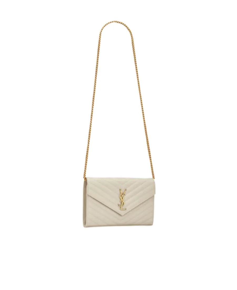 Saint Laurent Classic Cassandre Chain Wallet