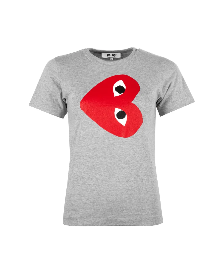 Round Collar Printed T-Shirt