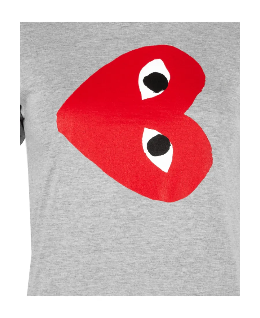 Round Collar Printed T-Shirt