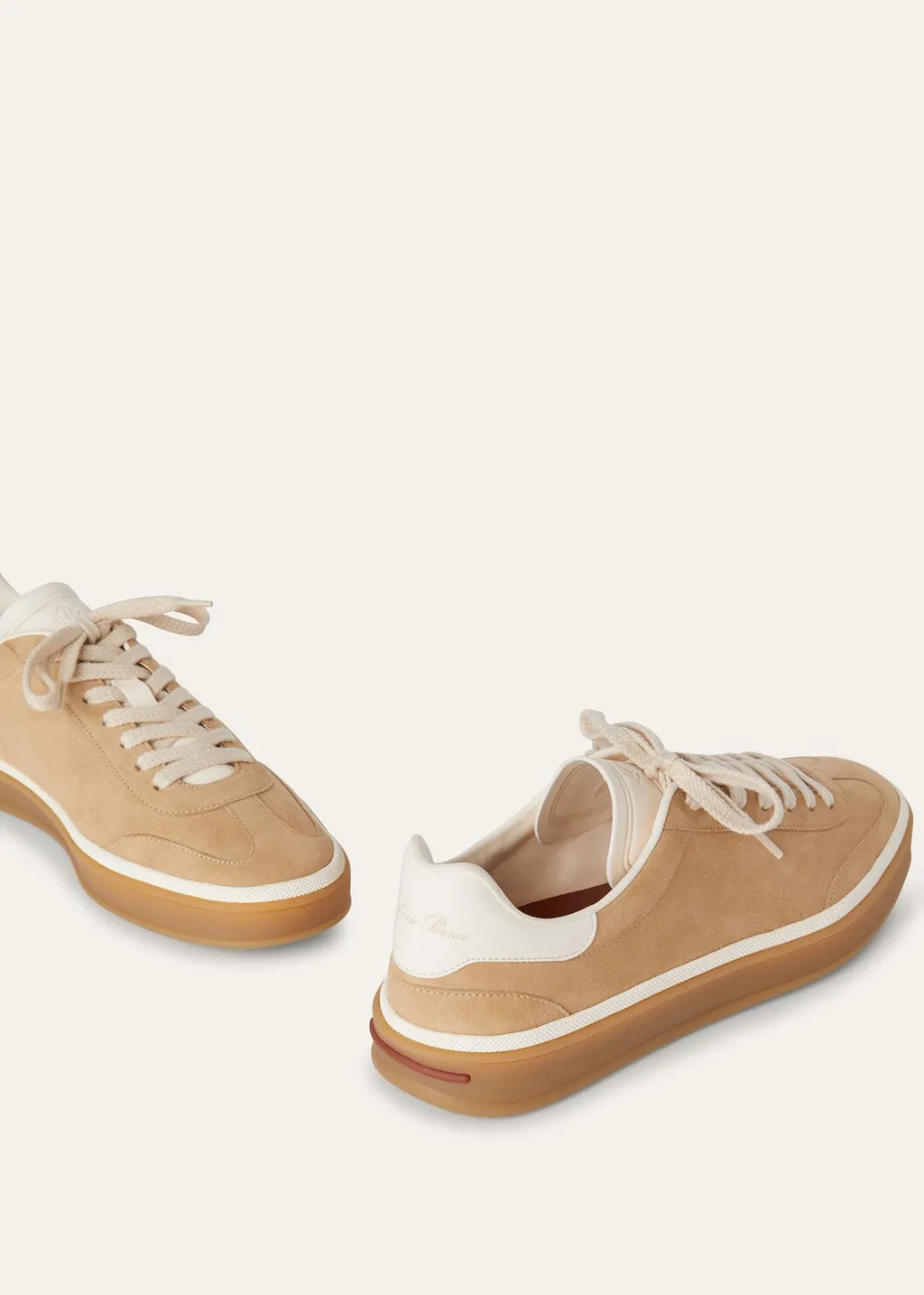 Loro Piana Low-Top Lace-Up Sneakers