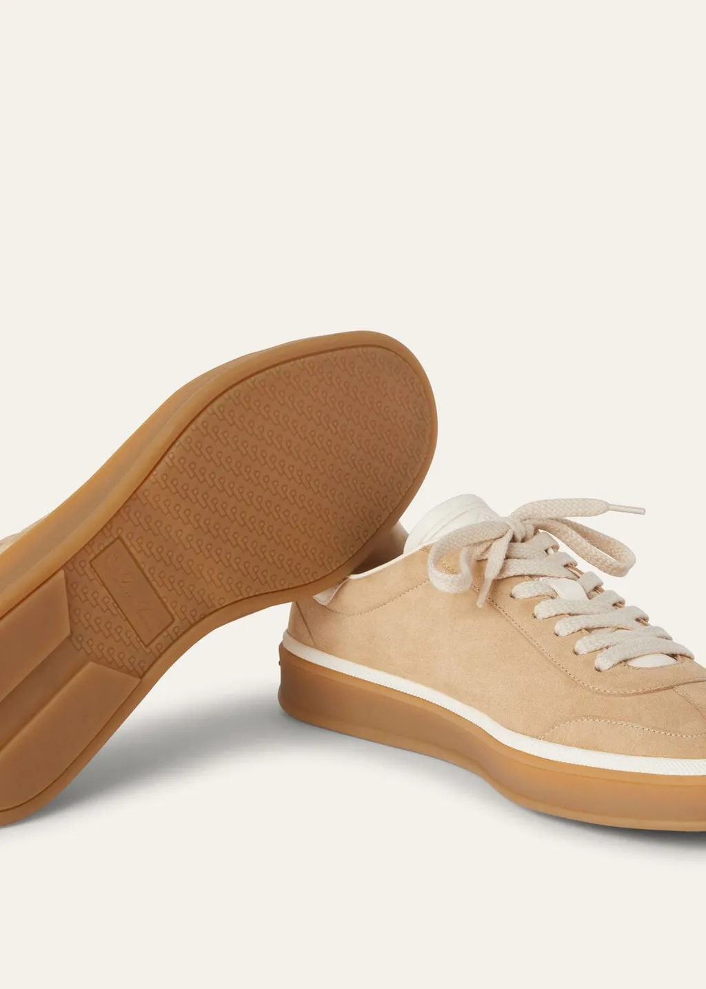 Loro Piana Low-Top Lace-Up Sneakers