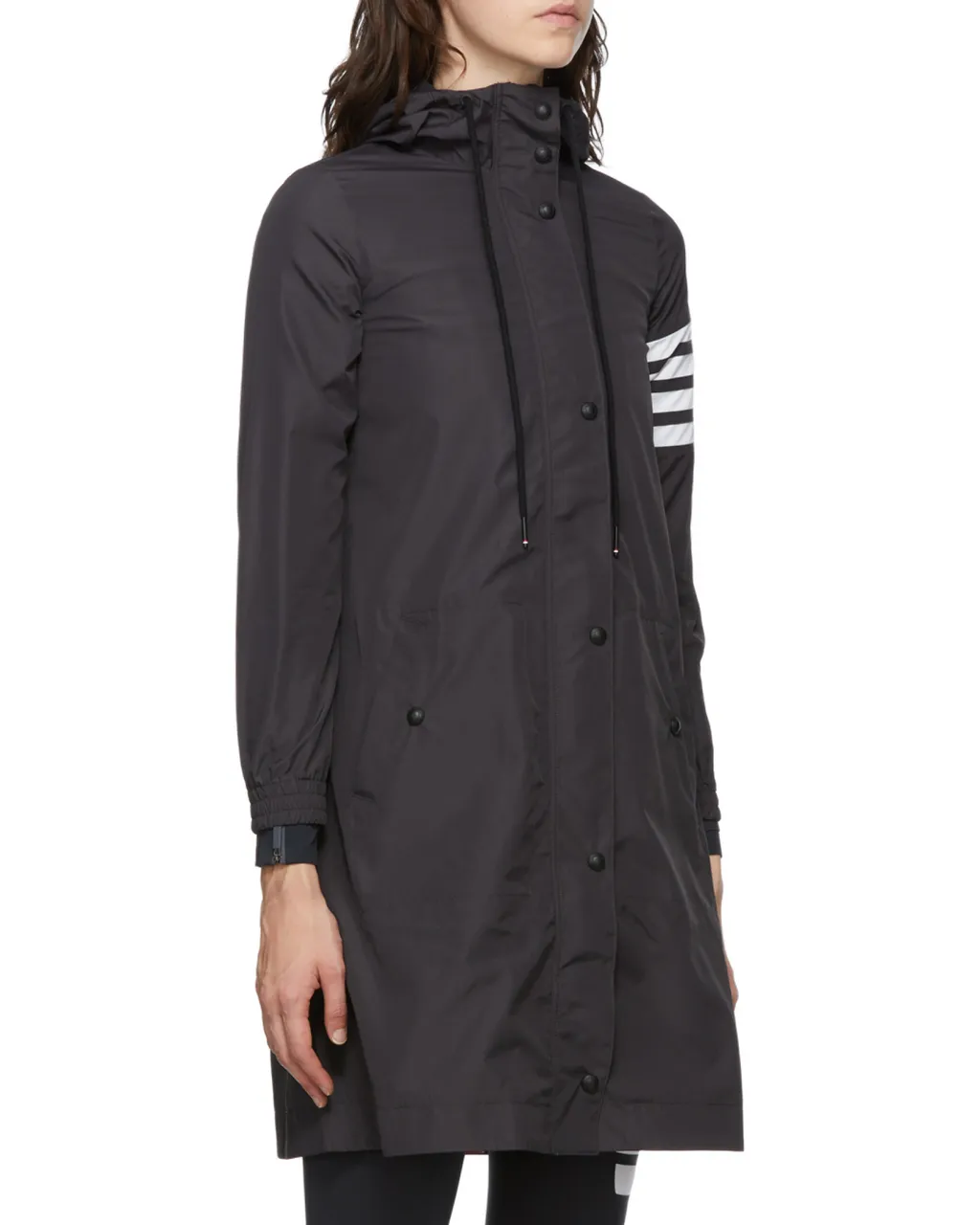 4 Bar'hooded Windbreaker