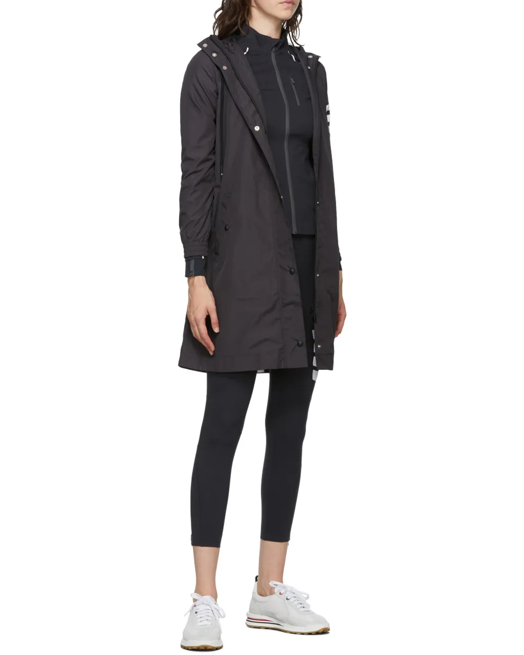 4 Bar'hooded Windbreaker