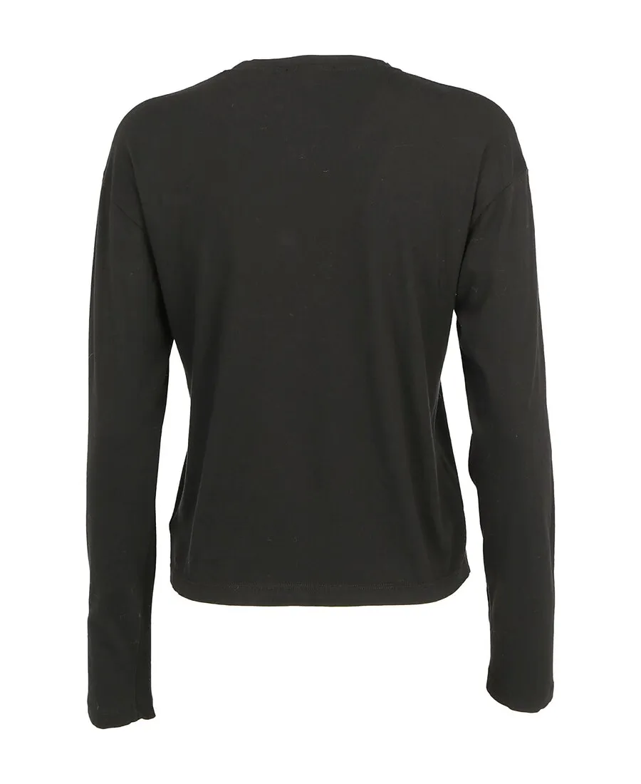 Logo Long-Sleeved Blouse