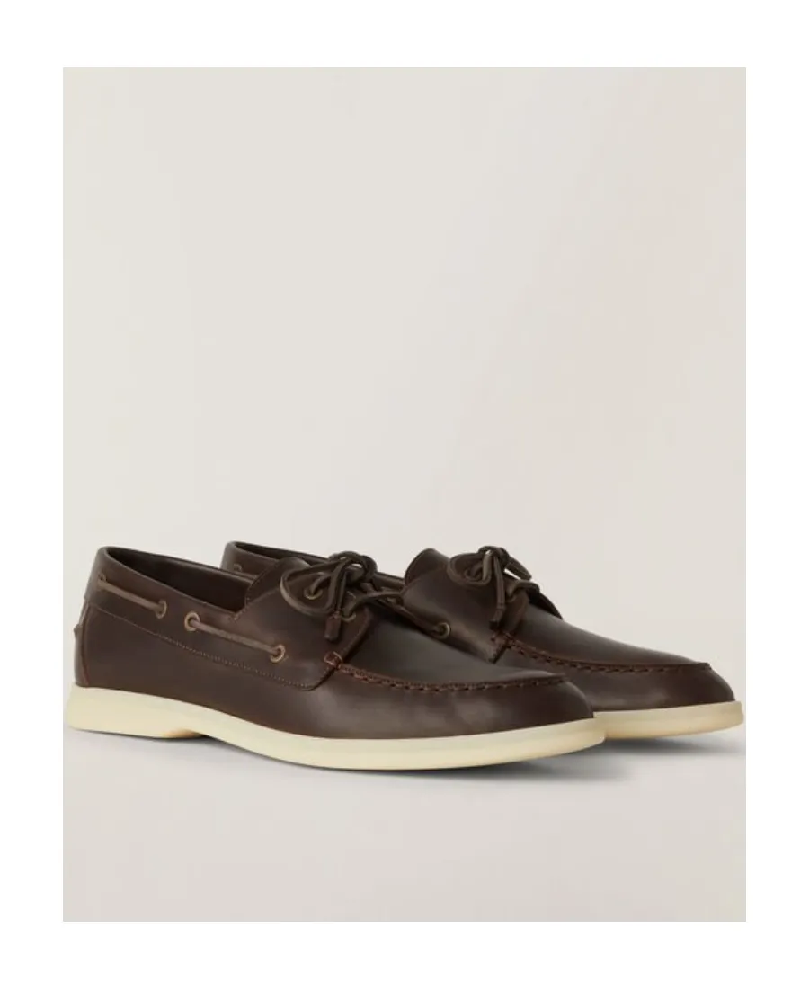 Loro Piana Lace-Up Flat Shoes