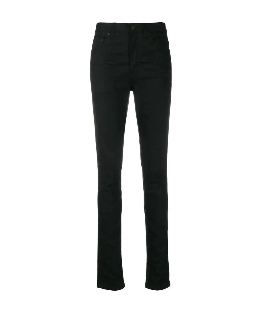 Saint Laurent Mid-Rise Skinny Jeans