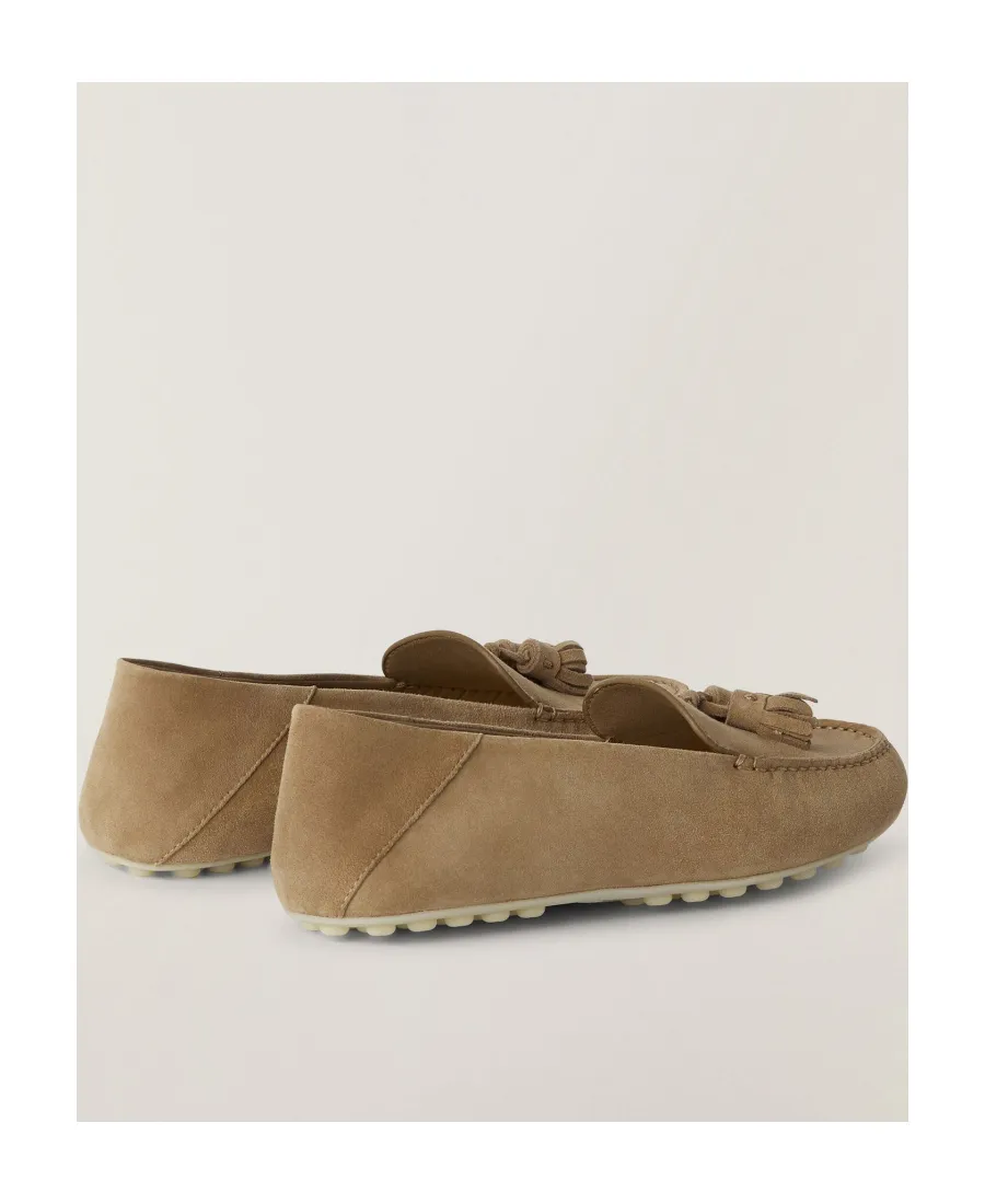 Loro Piana Tassel Detailed Slip-On Loafers