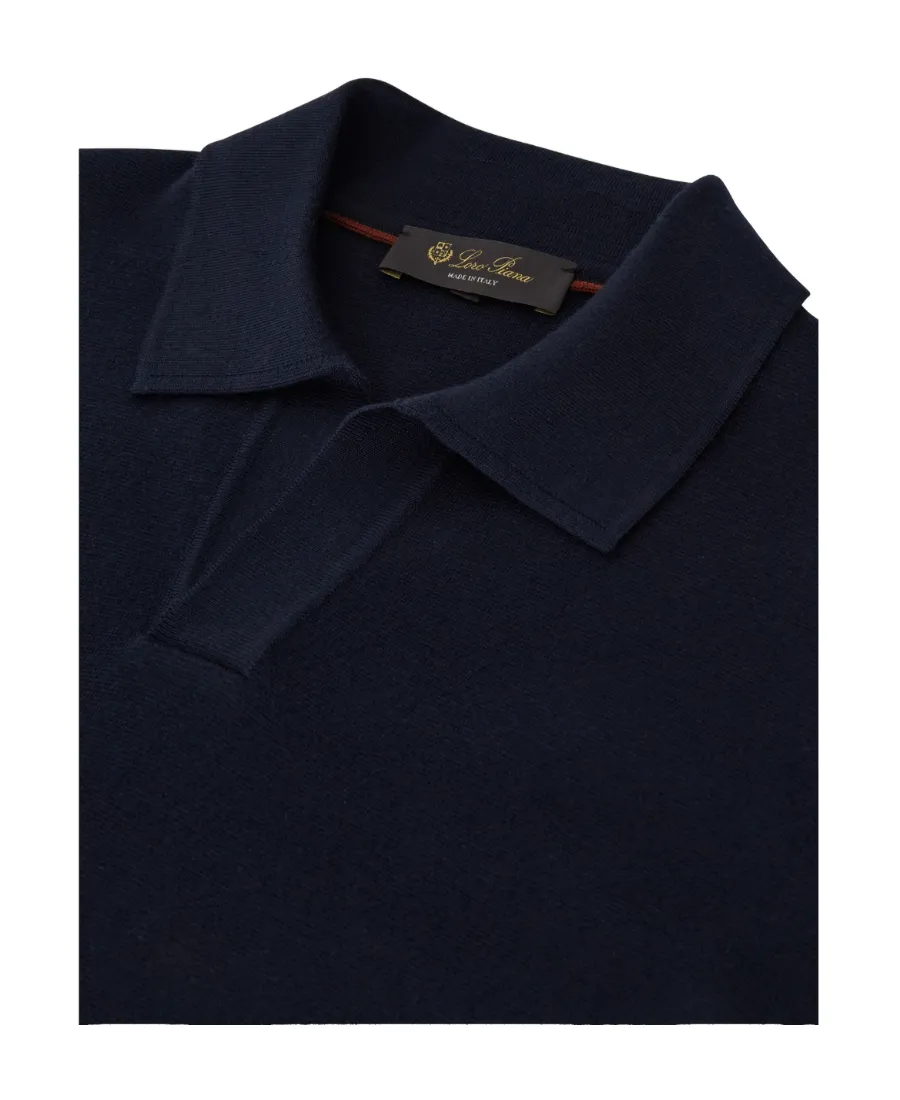 Loro Piana Buttonless Polo Shirt