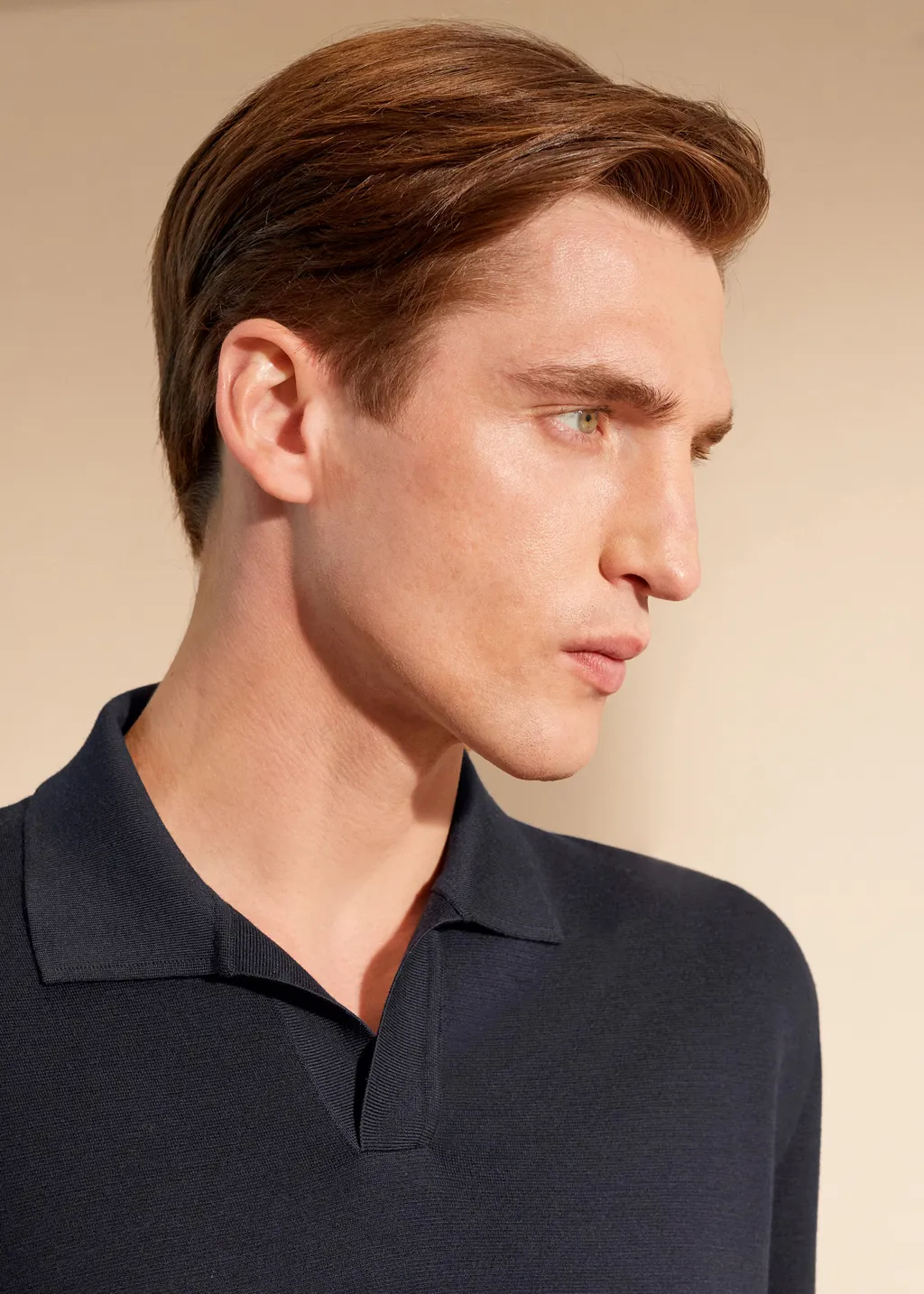 Loro Piana Buttonless Polo Shirt