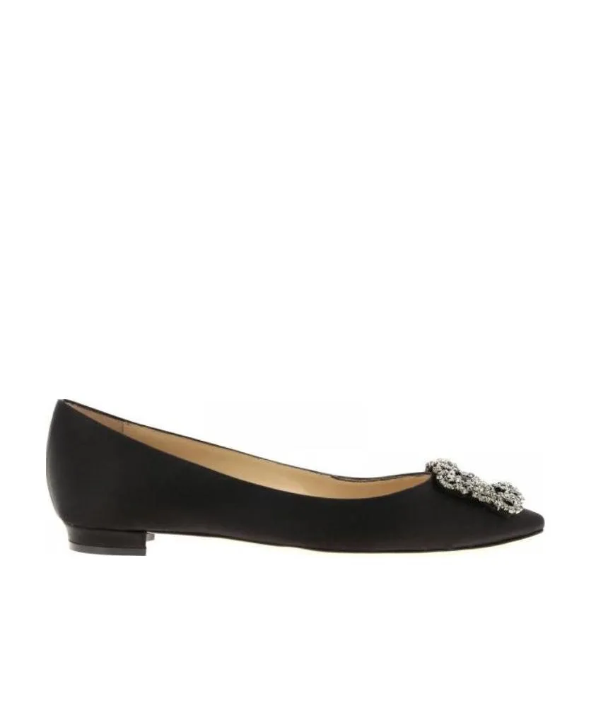 Hangisi Buckle-Detail Ballerina Shoes