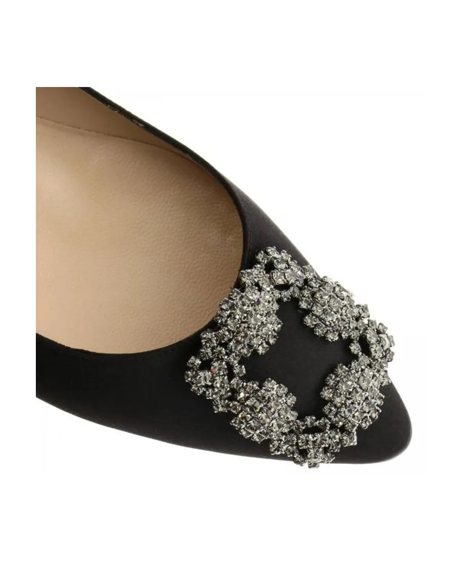 Hangisi Buckle-Detail Ballerina Shoes
