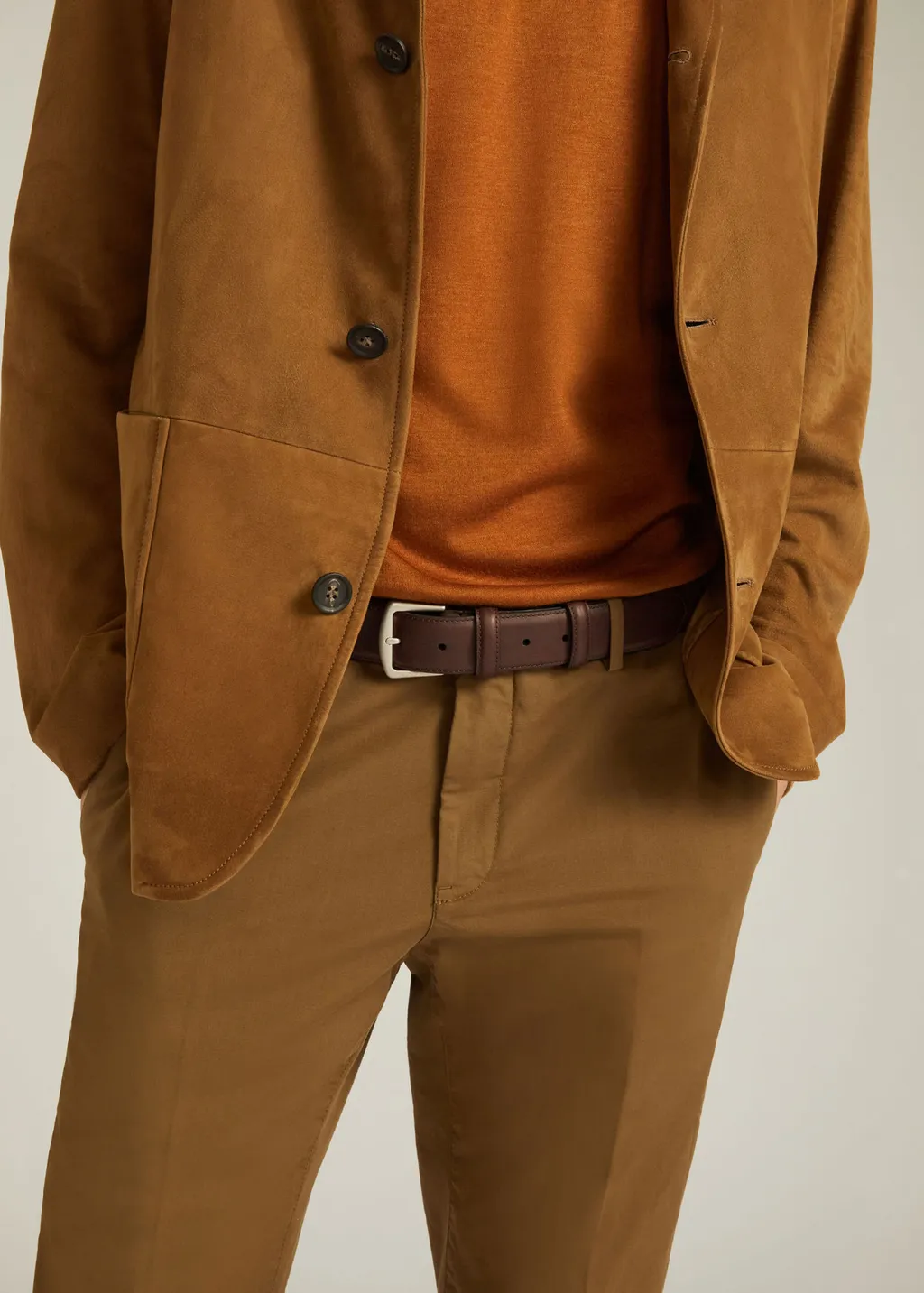 Loro Piana Alsavel Buckle Belt
