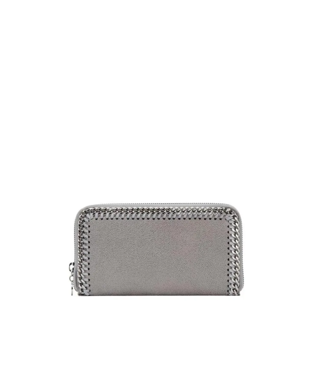 Stella Mccartney Falabella Zip-Around Continental Wallet
