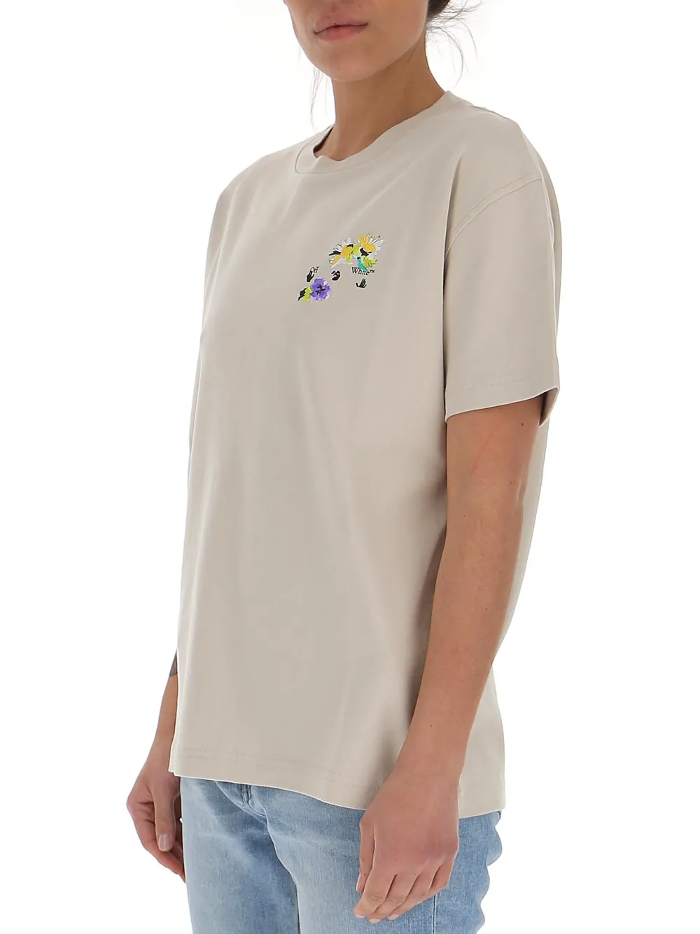 Check Arrows Print T-Shirt