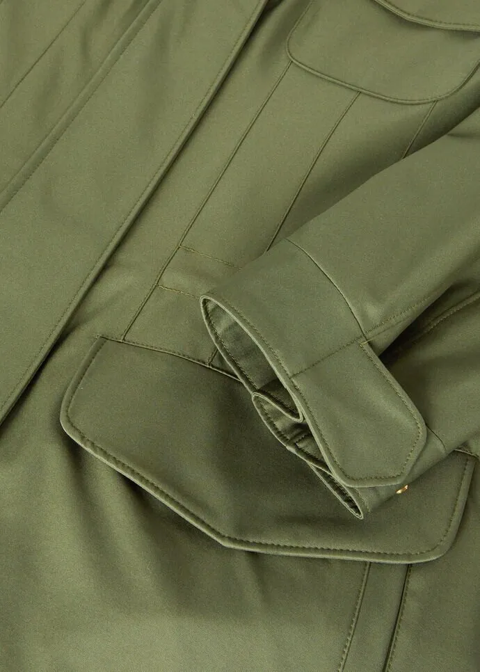Long-Sleeved Double-Opening Casual Jacket