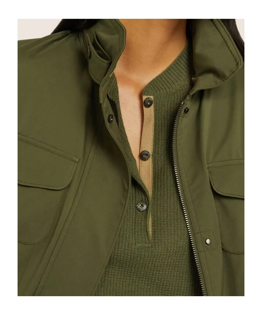 Long-Sleeved Double-Opening Casual Jacket