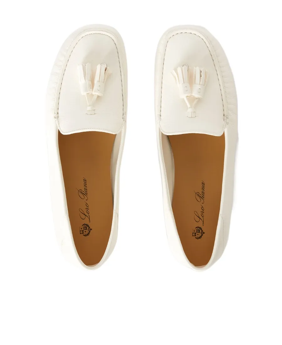 Loro Piana Tassel-Detailed Round Toe Loafers