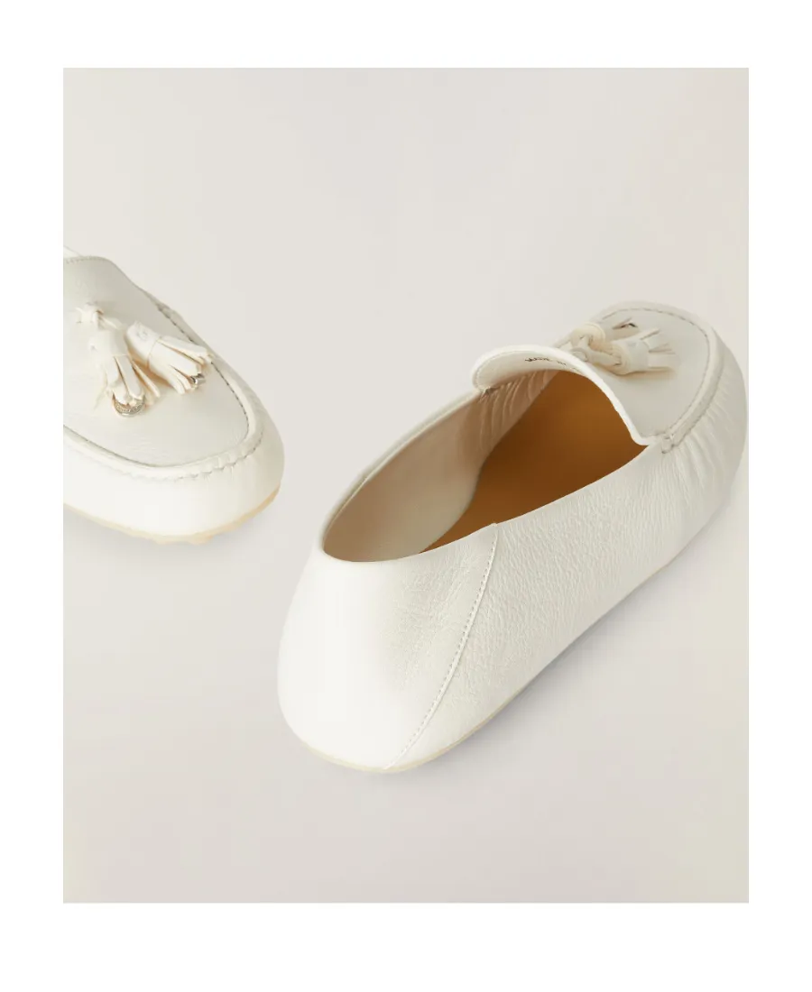 Loro Piana Tassel-Detailed Round Toe Loafers