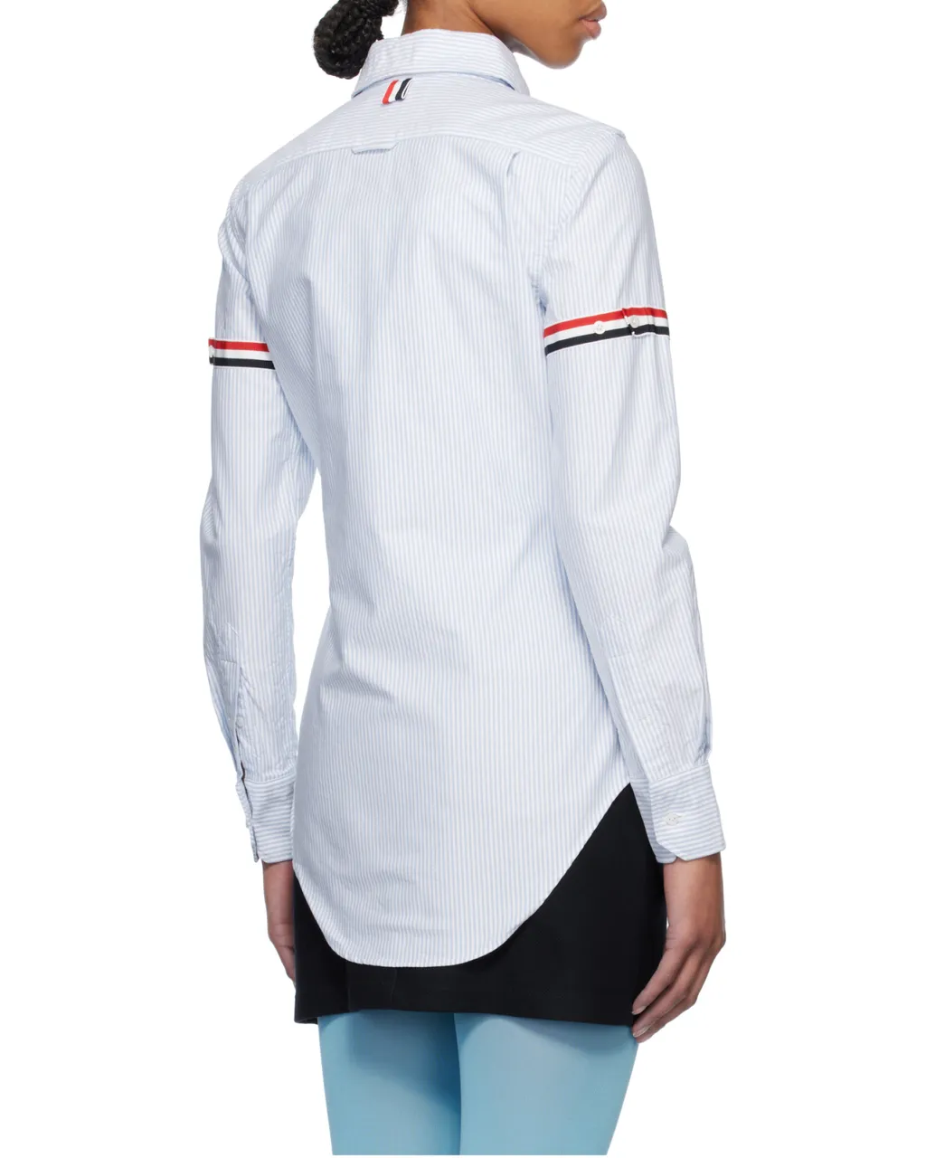 Thom Browne 4-Bar Striped Shirt