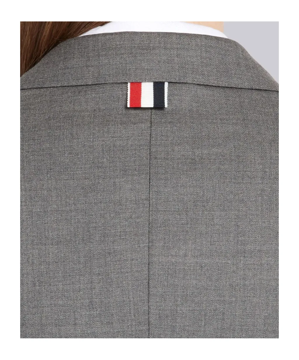 Thom Browne Single-Breasted Twill Blazer