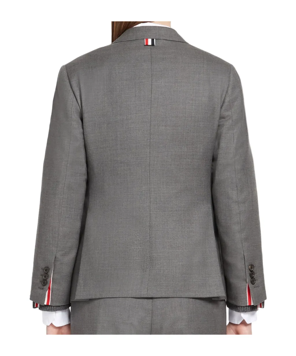 Thom Browne Single-Breasted Twill Blazer
