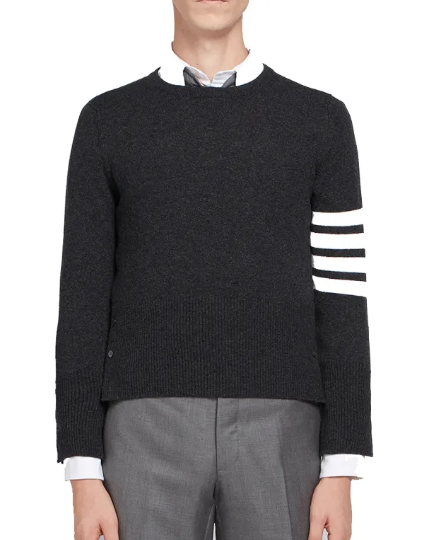 Thom Browne 4-Bar Knitted Jumper
