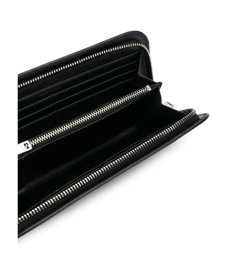 Saint Laurent Paris Zip Around Wallet