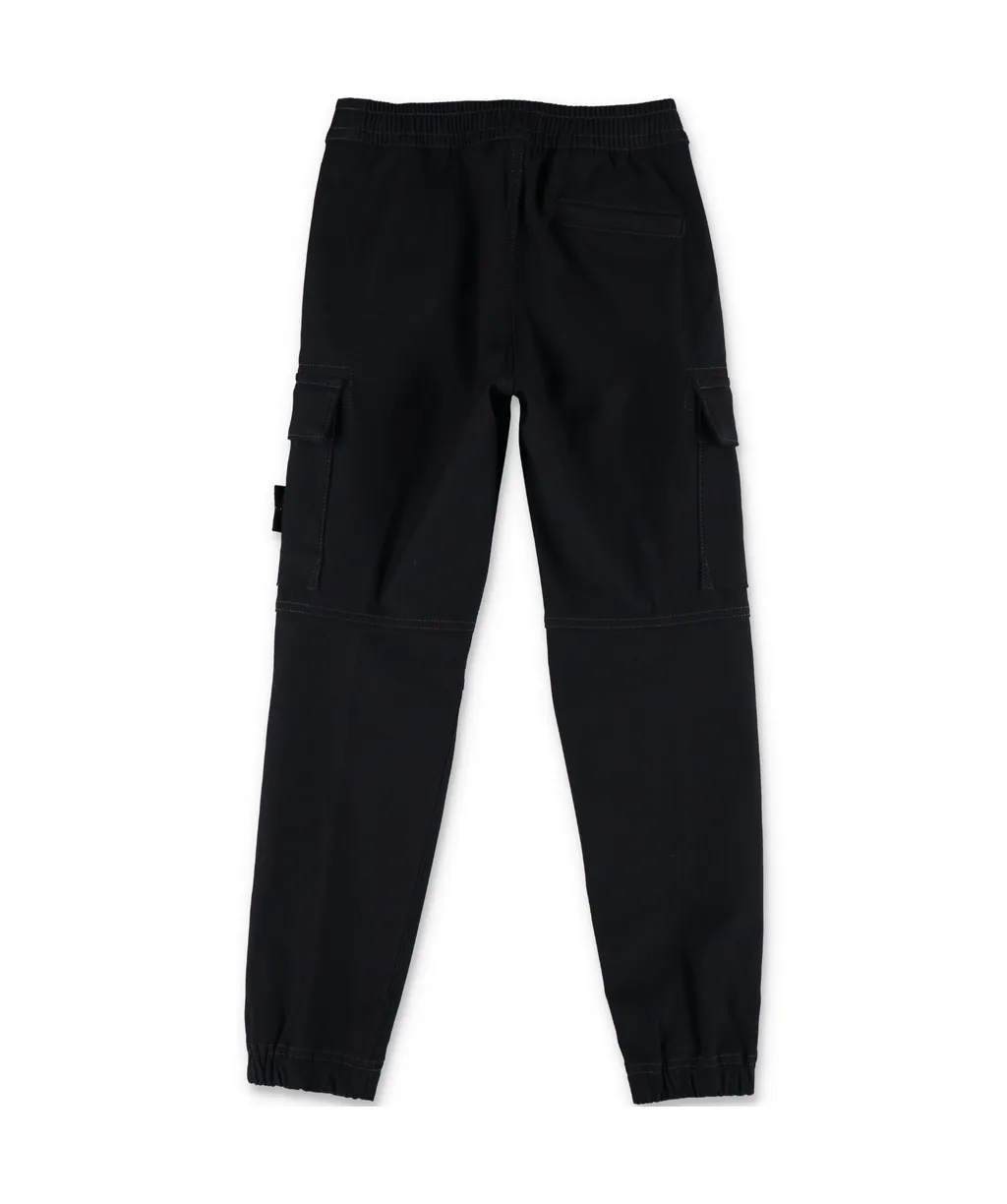 Stone Island Junior Compass Patch Track Pants