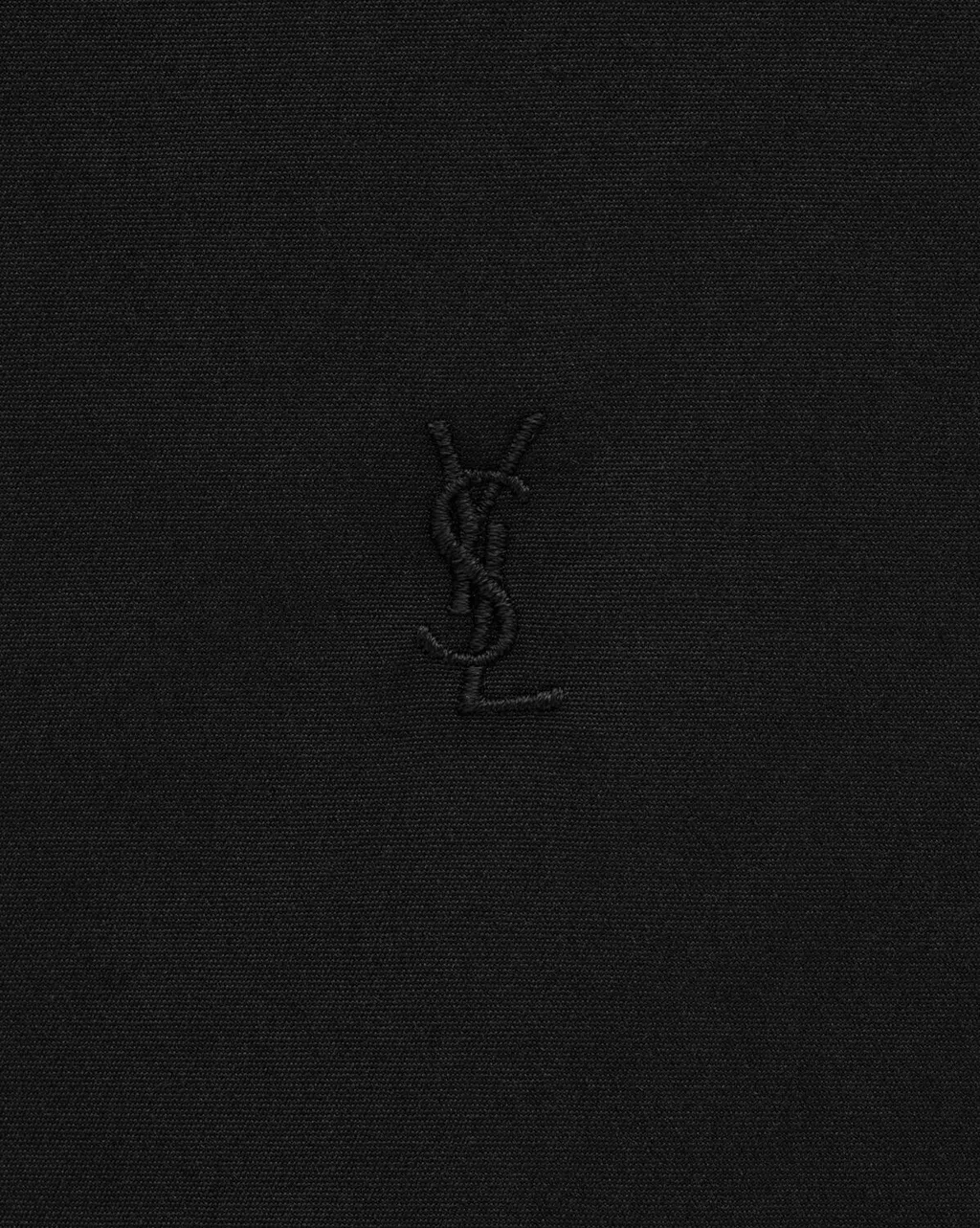 Saint Laurent Cassandre Buttoned Straight Hem Shirt