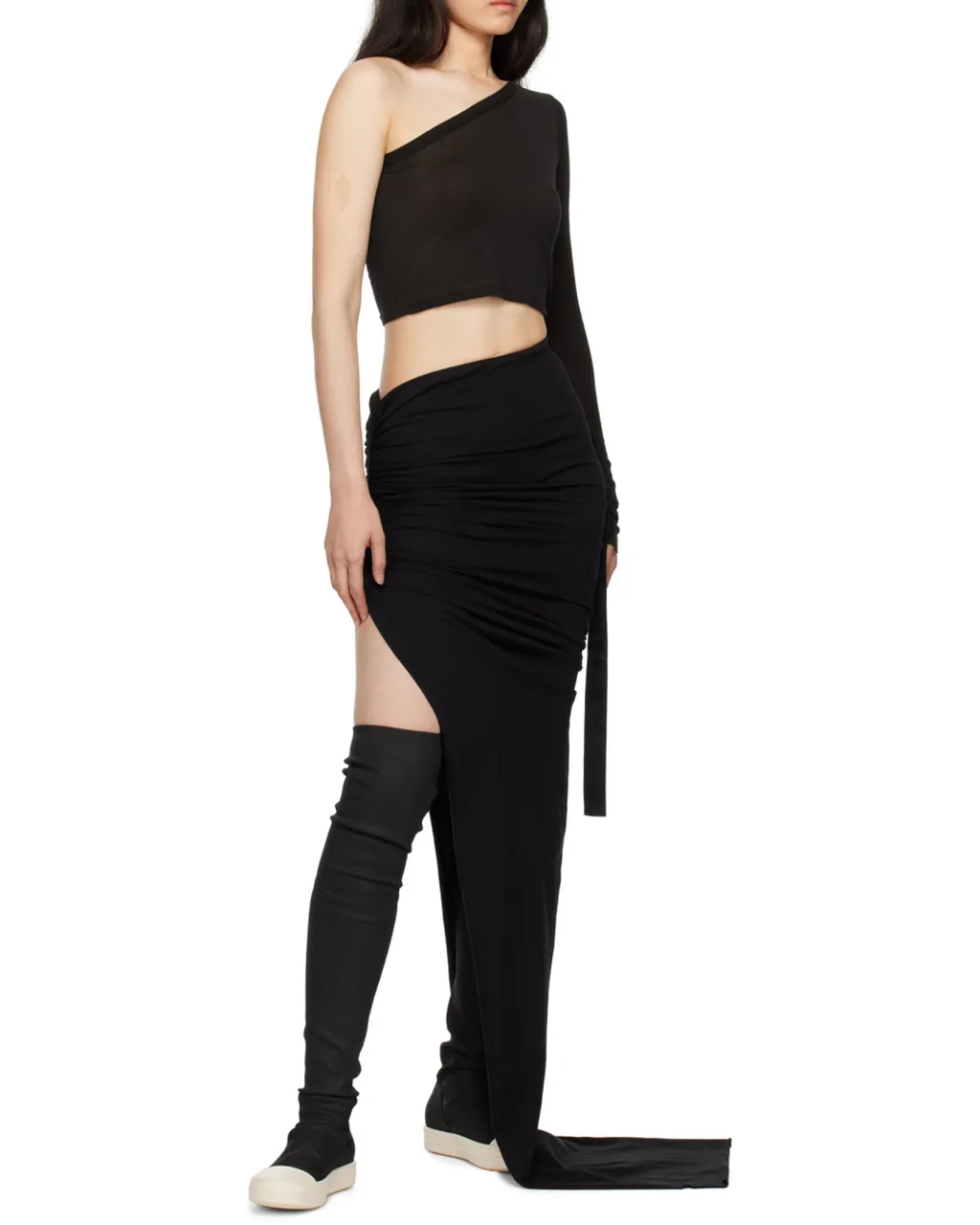 Rick Owens Drkshdw High Sock Sneakers