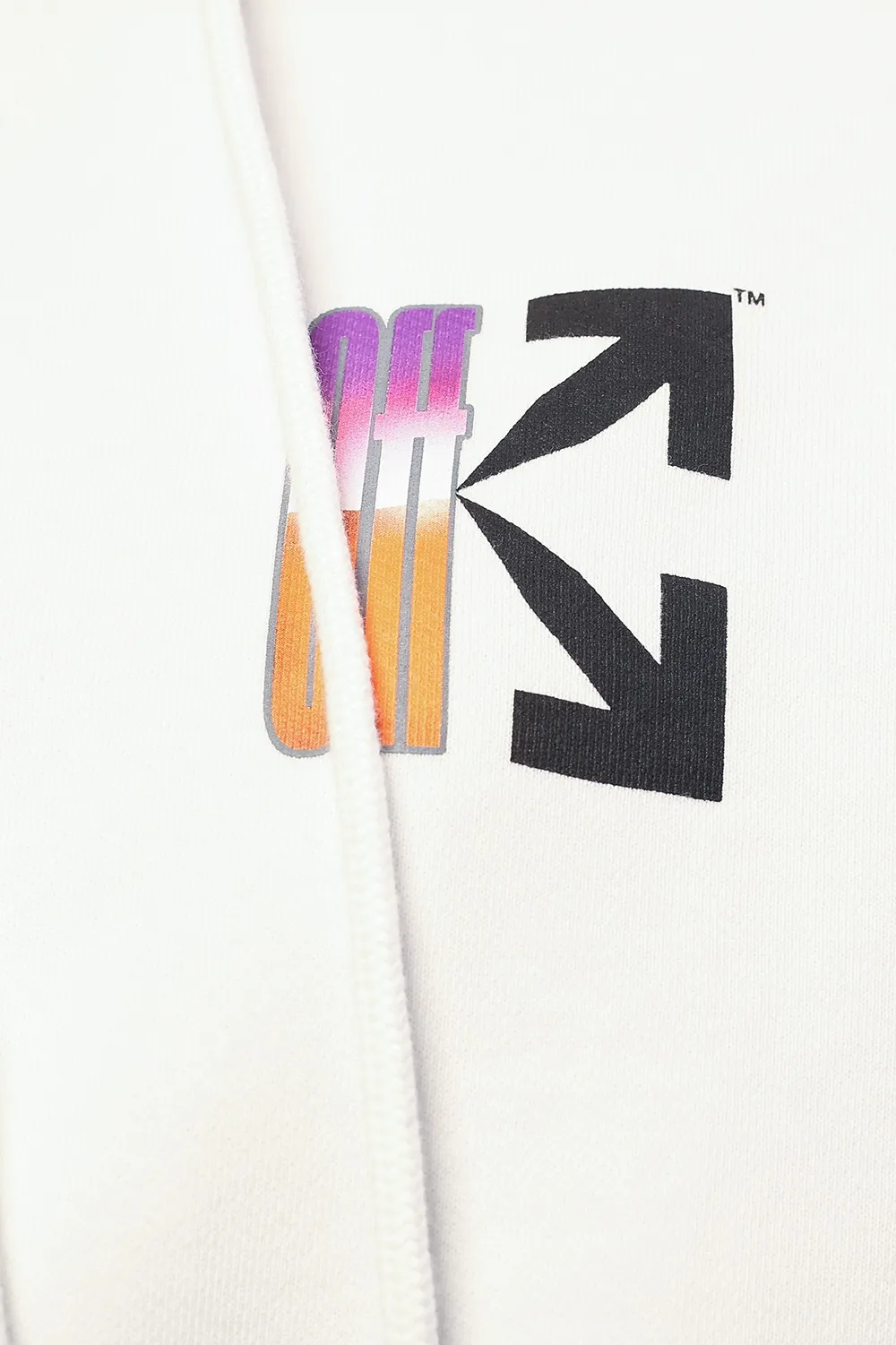 Arrow Logo Cotton Hoodie