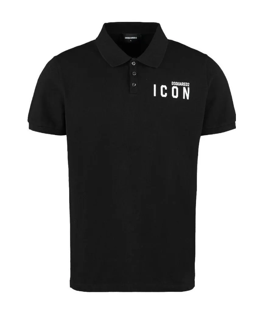 Dsquared2 Icon Printed Polo Shirt